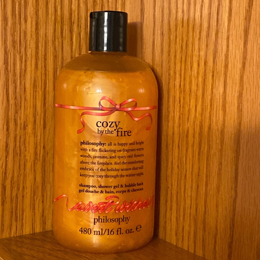 Philosophy Cozy By The Fire: Shampoo, Shower Gel & Bubble Bath